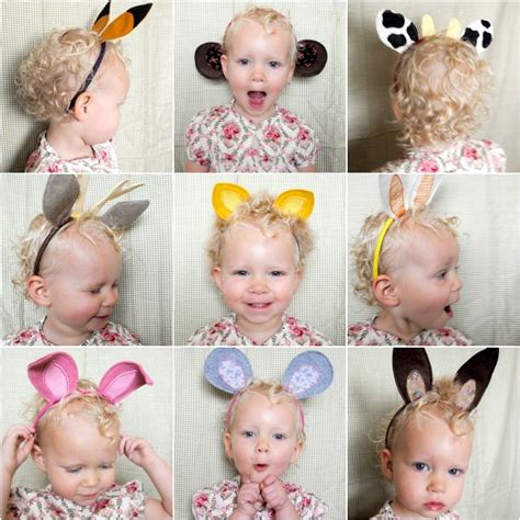 Adorable Diy Animal Ear Headbands For A Kids Imaginative