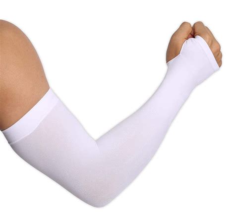 Tough Outdoors UV Sun Protection Arm Sleeves For Men Women UPF Cooling Sports Compression