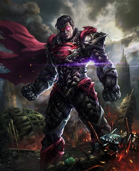 Kryptonian Battle Armor Superman Art Evil Superman Superman Artwork