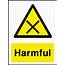 Harmful Sign  Health And Safety Signs