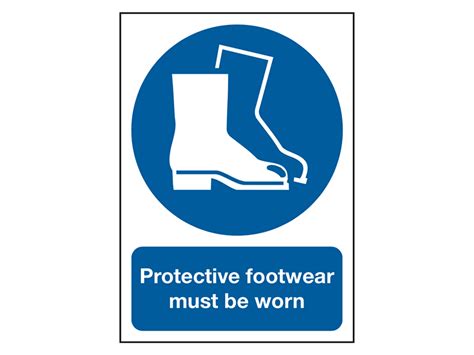 Wear Boots Mandatory Site Safety Sign Free Delivery