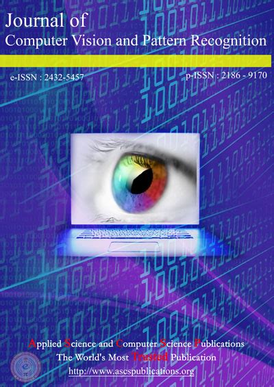 Journal Of Computer Vision And Pattern Recognition Ascspub