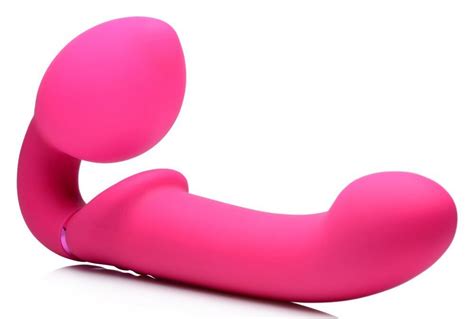 Strap U Ergo Fit G Pulse Silicone Rechargeable X Dual Dildo Strapless Strap On EBay