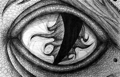 Dragon S Eye By Celirvaethil On Deviantart Gothic Drawings Dark Art Drawings Realistic