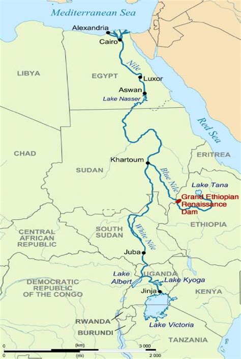 Боевик, мелодрама, комедия, приключения режиссер: Map showing the Nile River with its main branches, White ...
