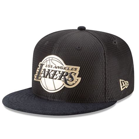 Los Angeles Lakers New Era On Court Gold Logo Original Fit 9fifty