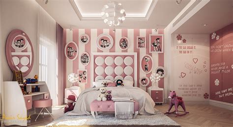 Attractive Girls Bedroom Decorating Ideas With Beautiful And Colorful