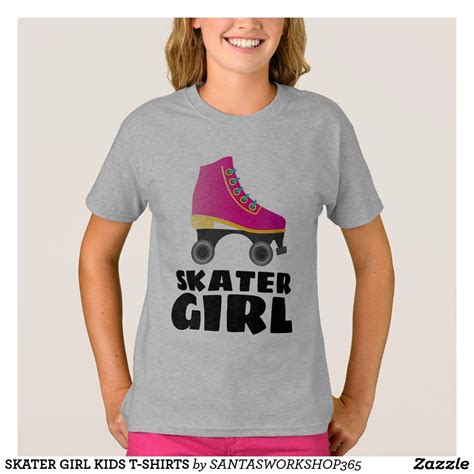 Skater Girl Kids T Shirts Shirts Kids Tshirts Cool T
