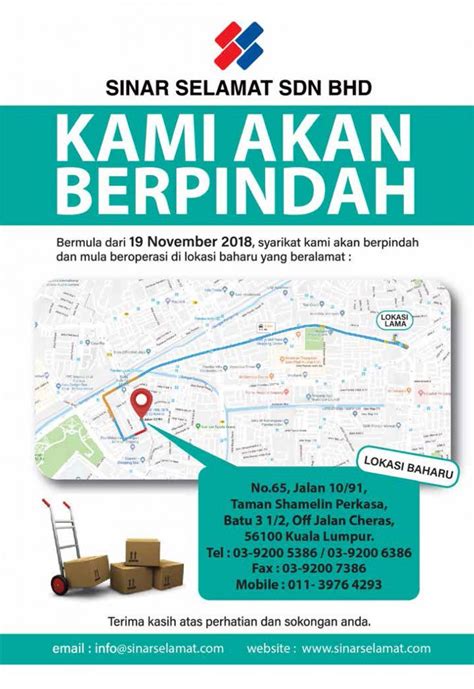 Manufacturer, trading company, buying office, agent, distributor/wholesaler, government ministry/bureau/commission, association, business service. SINAR SELAMAT SDN BHD - JKR