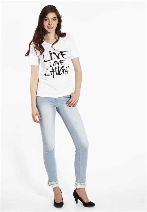 Elsa Skinny Jeans With Fringes Light Blue Outlet B2b Ilt Collection