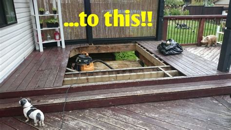 Taking apart old hot tub. We remove hot tubs! | Hello Trailer! Bin Rentals Campbell ...