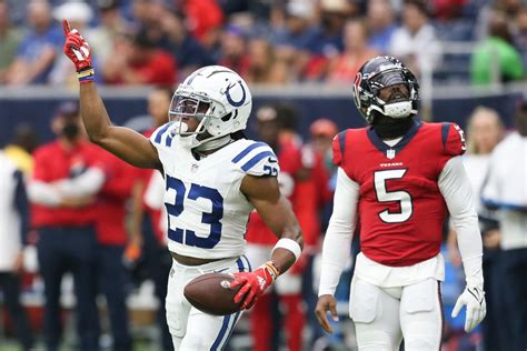 Colts Safety Kenny Moore Has A Terrific First Quarter Vs Texans