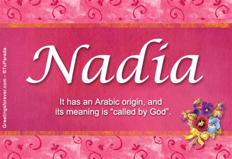 Nadia Name Meaning Nadia Name Origin Name Nadia Meaning Of The Name