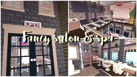 From all us at the beauty spa. Fancy SALON & SPA - Bloxburg TOUR! - YouTube