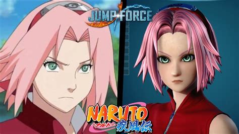 Como Crear A Sakura De Naruto Shippuden En Jump Force Youtube