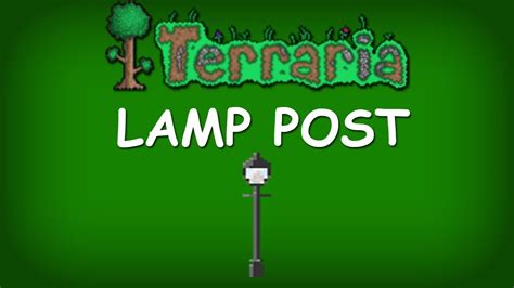 Terraria Lamp Post Youtube