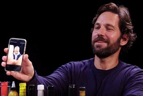 Paul Rudd Went On Hot Ones And Taught The World How To Make It Look Like There S A Naked