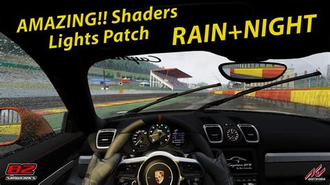 Rain Night Test Shaders Lights Patch Youtube