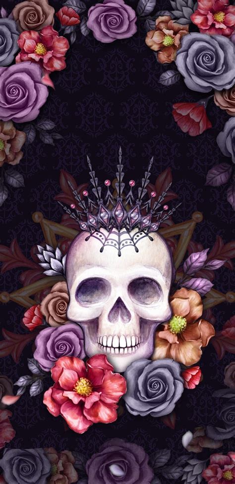 Sugar Skull Wallpaper Et Wallpaper Sugar Skull Artwork Gothic