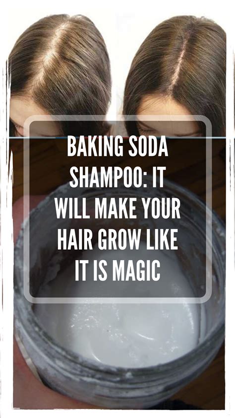 Baking Soda Shampoo It Will Make Your Hair Grow Like It Is Magic In