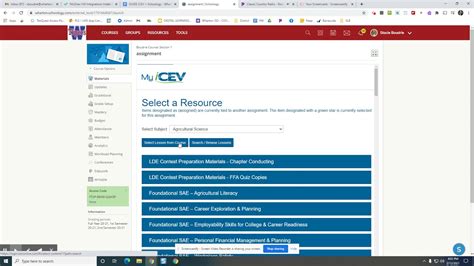 Schoology Connecting Icev Assignments And Activities Youtube