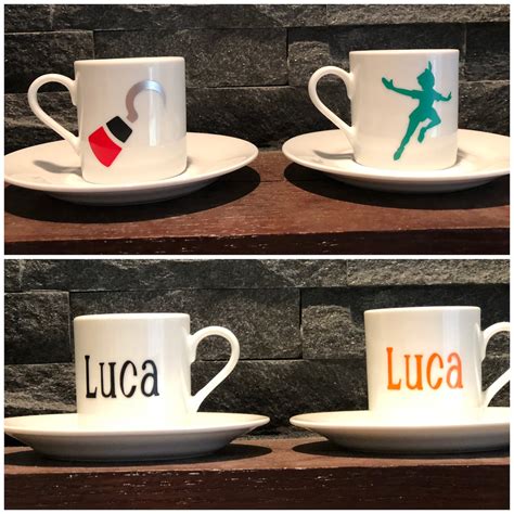 Personalized Espresso Cups Custom Espresso Cups With Saucers Etsy