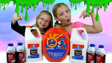 How To Make Slime With Glue And Tide Howto Techno