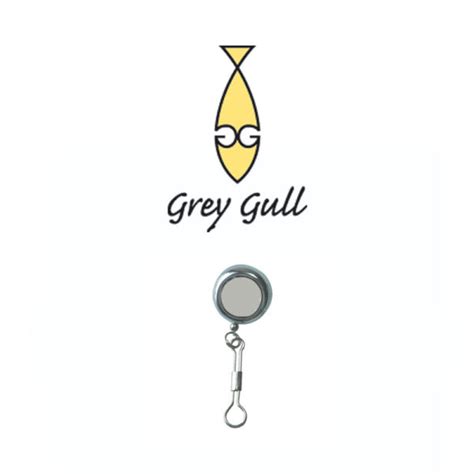 Pin Retráctil Grey Gull Metálico Gonzalo Galan