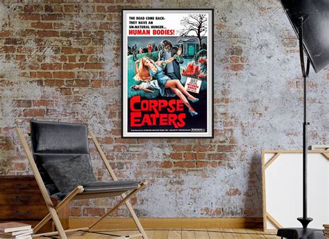 Corpse Eaters Vintage Horror Movie Poster Print Etsy