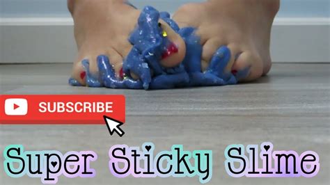 Super Sticky Slime Vs Bare Feet Fetish Asmr 18 Pov Youtube