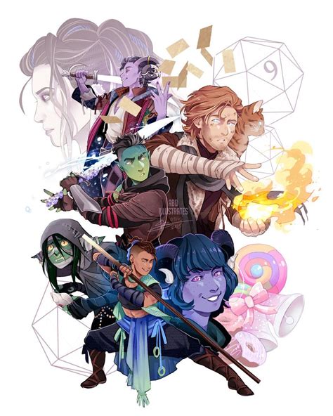 🍁abd Illustrates🍁 On Critical Role Fan Art Critical Role Characters