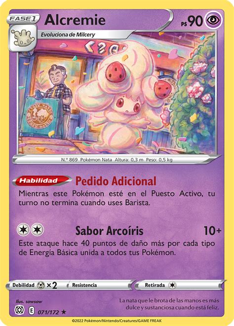 Alcremie Astros Brillantes Tcg Wikidex La Enciclopedia Pokémon