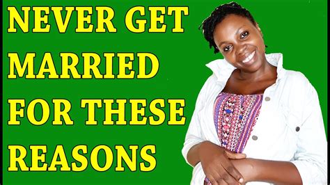 21 reasons why you should not get married signs you are not ready youtube