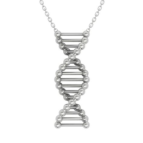Wholesale Dna Necklace Dna Jewelry Science Necklace Biology Necklace