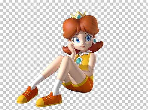 Princess Daisy Princess Peach Rosalina Mario Tennis Ultra Smash Png Clipart Figurine Joint
