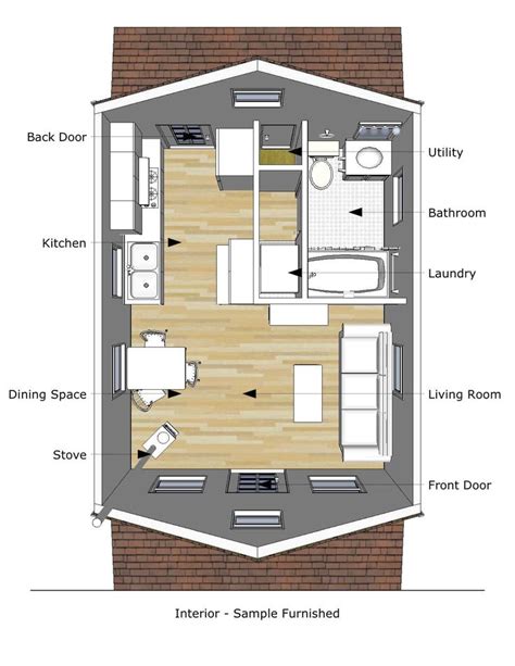 16x20 Tiny House Floor Plans Check More At Bradshomefurnishings