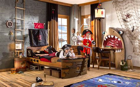 Kids Pirate Ship Bed Themed Bedroom Décor And Accessories Cilek Kids
