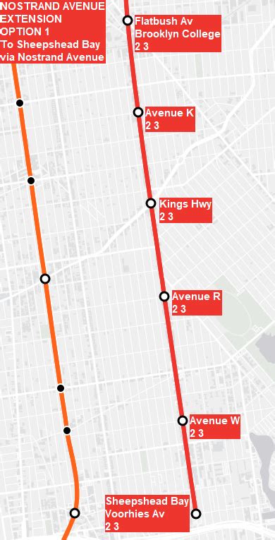 Nytip Extending The Nyc Subway Utica And Nostrand Avenues Nerdynel