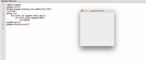 Python Why Doesnt My Pygame Window Close On Macos Game
