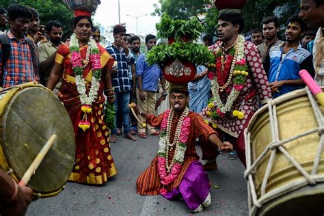 Bonalu Hindu Festival Of Telangana Photo Series By Indian