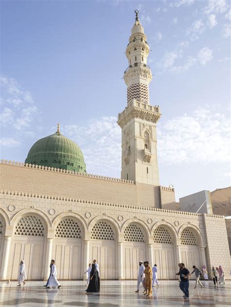 Medina Mosque Prophet Muhammed Holy Mosque In Medina Ksa Photo