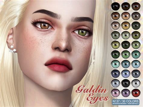 The Sims Resource Heterochromia Eye Collection By Pralinesims Sims 4
