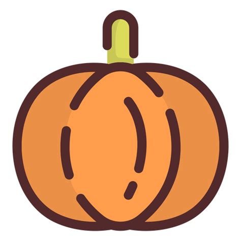 Pumpkin Icon Stroke Transparent Png And Svg Vector File