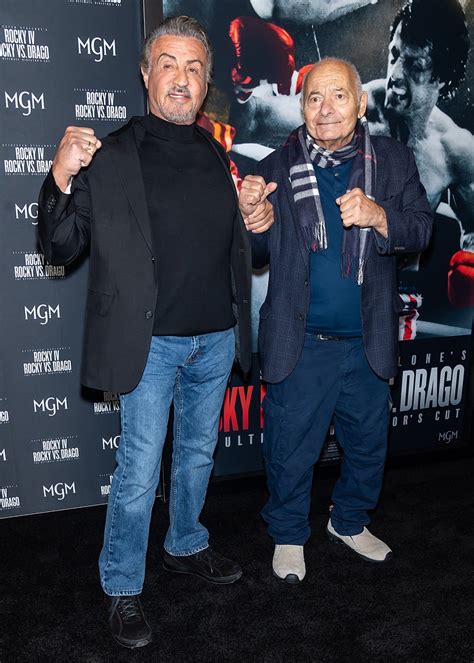 Sylvester Stallone Pays Tribute To ‘rocky Costar Burt Young Us Weekly
