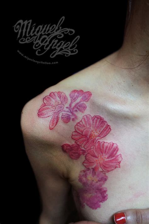 Blossom Custom Tattoo Miguel Angel Custom Tattoo Artist Ww Flickr