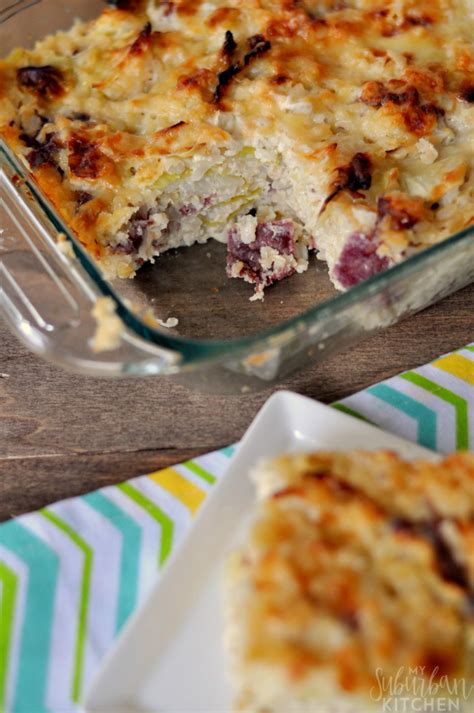 If you are craving for one, this corned beef casserole recipe will always be here to help you make a great tasting breakfast meal. Corned Beef and Cabbage Casserole - A Yummy Traditional Irish Food!