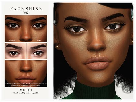 Face Shine N03 The Sims 4 Catalog