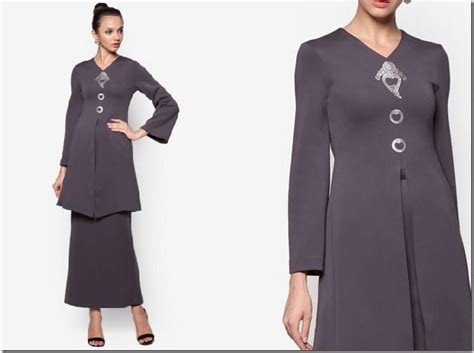 Designer Baju Raya 7 Mod Monochromatic Outfit Ideas For Raya 2016
