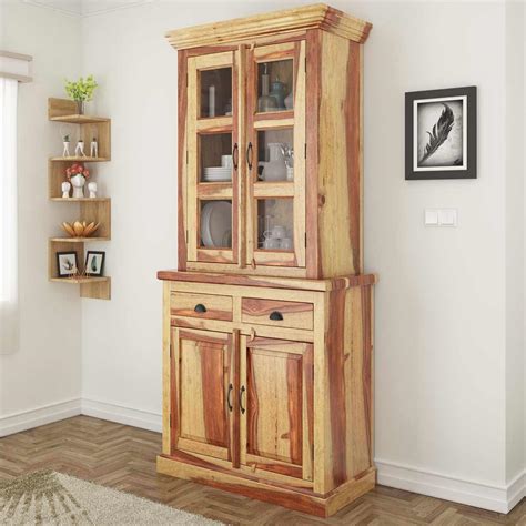 Product code description size code qty/set color g. Ostrander Rustic Solid Rosewood Small Dining Room Hutch