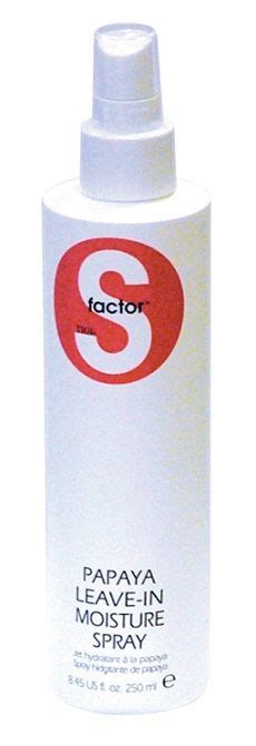 Buy Tigi S Factor Papaya Leave In Moisture Spray Ml Find Offers